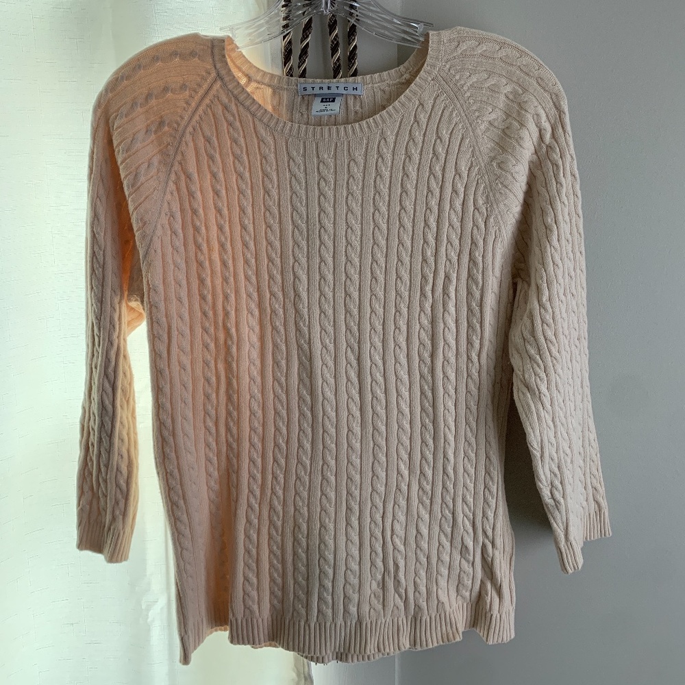 GAP cream sweater
